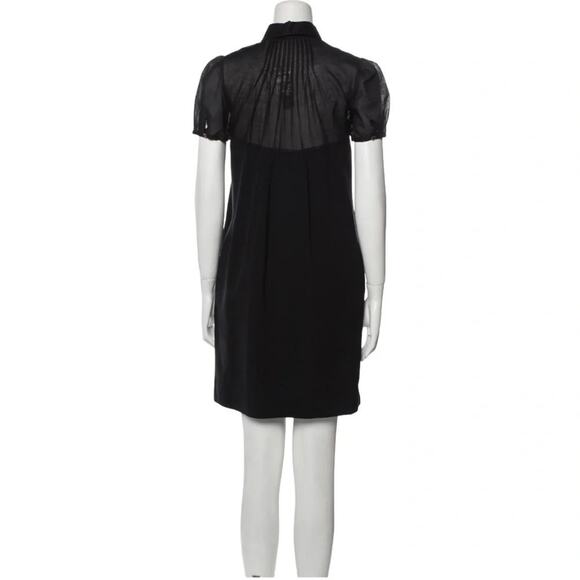 THEORY Mini Black Dress Size: M NWT - Picture 3 of 7